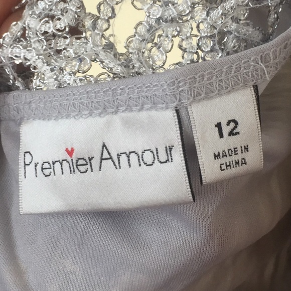 Silver Bodycon Cocktail Dress - Picture 8 of 10